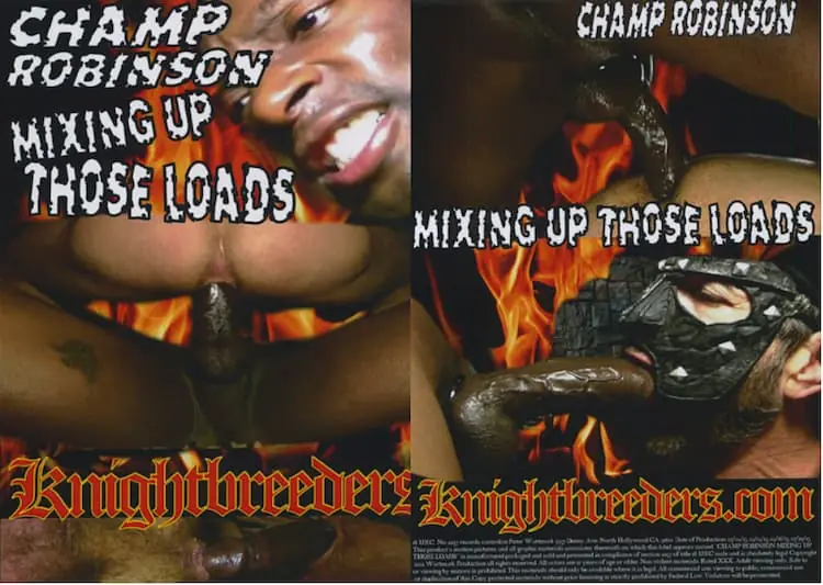 Champ Robinson Mixing Up Those Loads