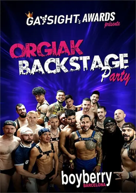 Gaysight Awards Orgiak Backstage 2025