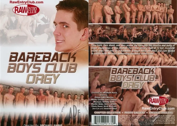 Bareback Boys Club Orgy